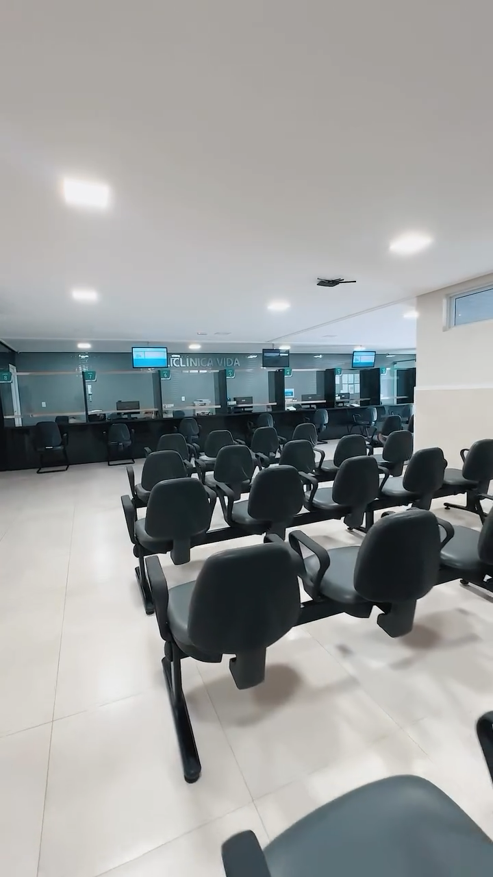 Recepção da Policlínica Vida